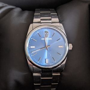 Zadig and Voltaire Unisex Skull Watch